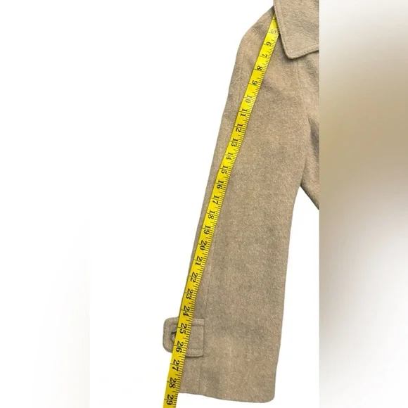 Classic Tan Pea Coat - Picture 9 of 9